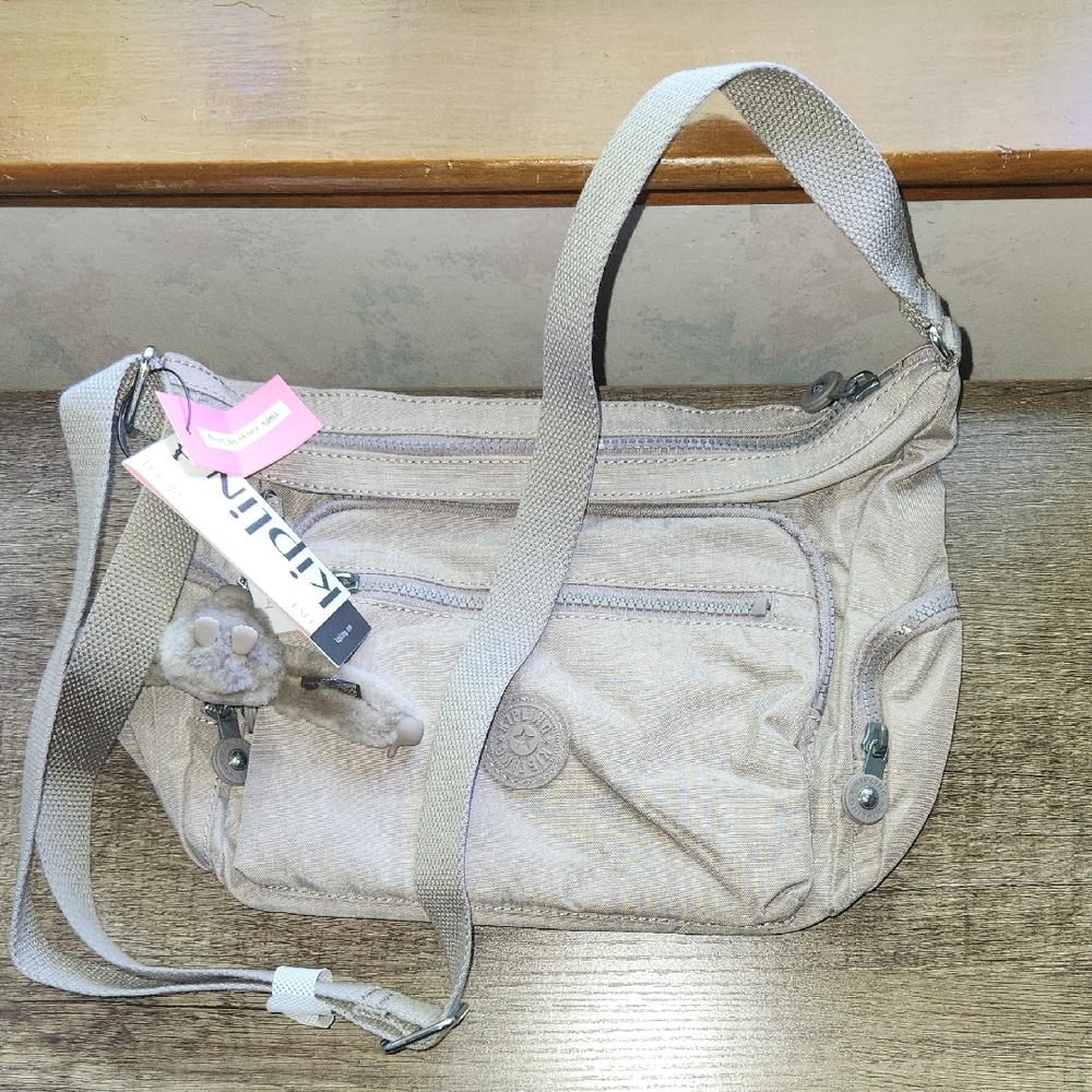 Kipling Gray Crossbody Bag